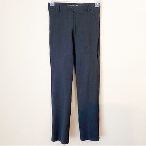 Betabrand Straight Leg Yoga Pant Charcoal Gray - S